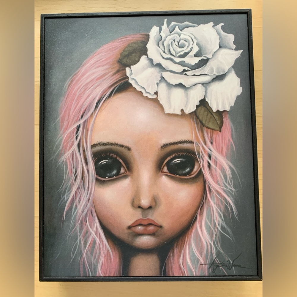 Angelina Wrona Box Framed Print Art - Title:
"Eloise”